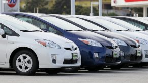 2010 Toyota Prius car lot