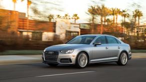 2018 Audi A4 silver