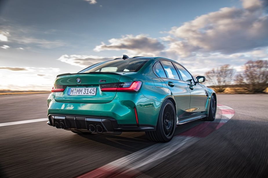 2022 BMW M3 Competition rear