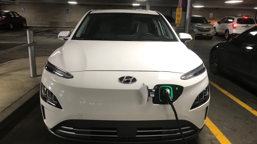 2022 Hyundai Kona EV charging