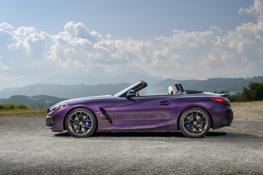 2023 BMW Z4 purple