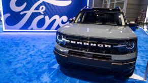 The front of a 2023 Ford Bronco