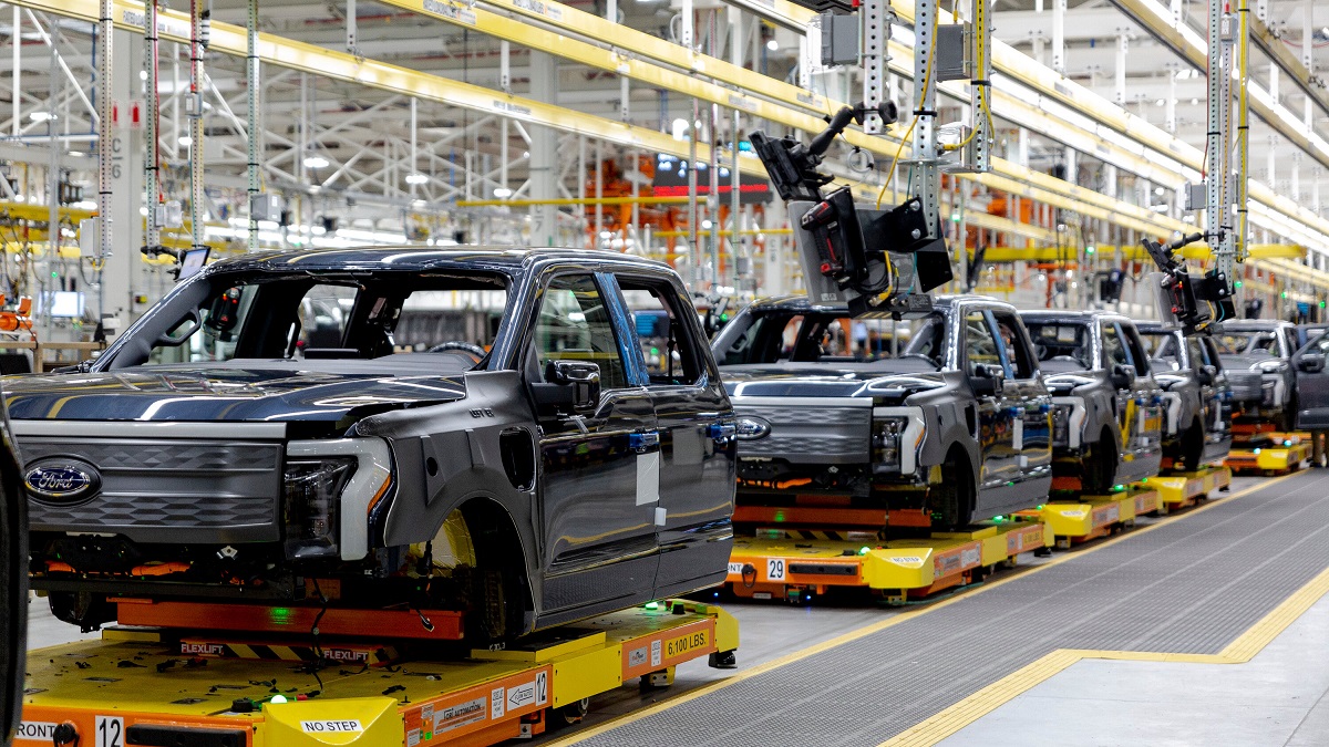 2023 Ford F-150 Lightning production