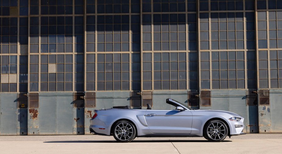 2023 Ford Mustang Convertible silver