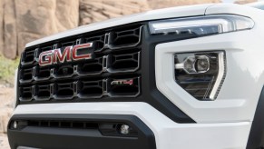 A 2023 GMC Canyon, which is one of the most reliable GMC models.