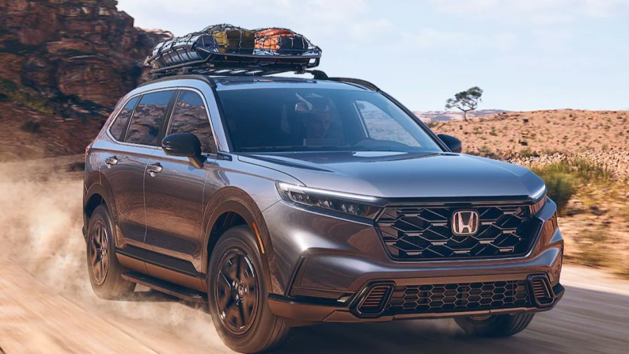 The new 2023 Hond CR-V LX trim is affordable