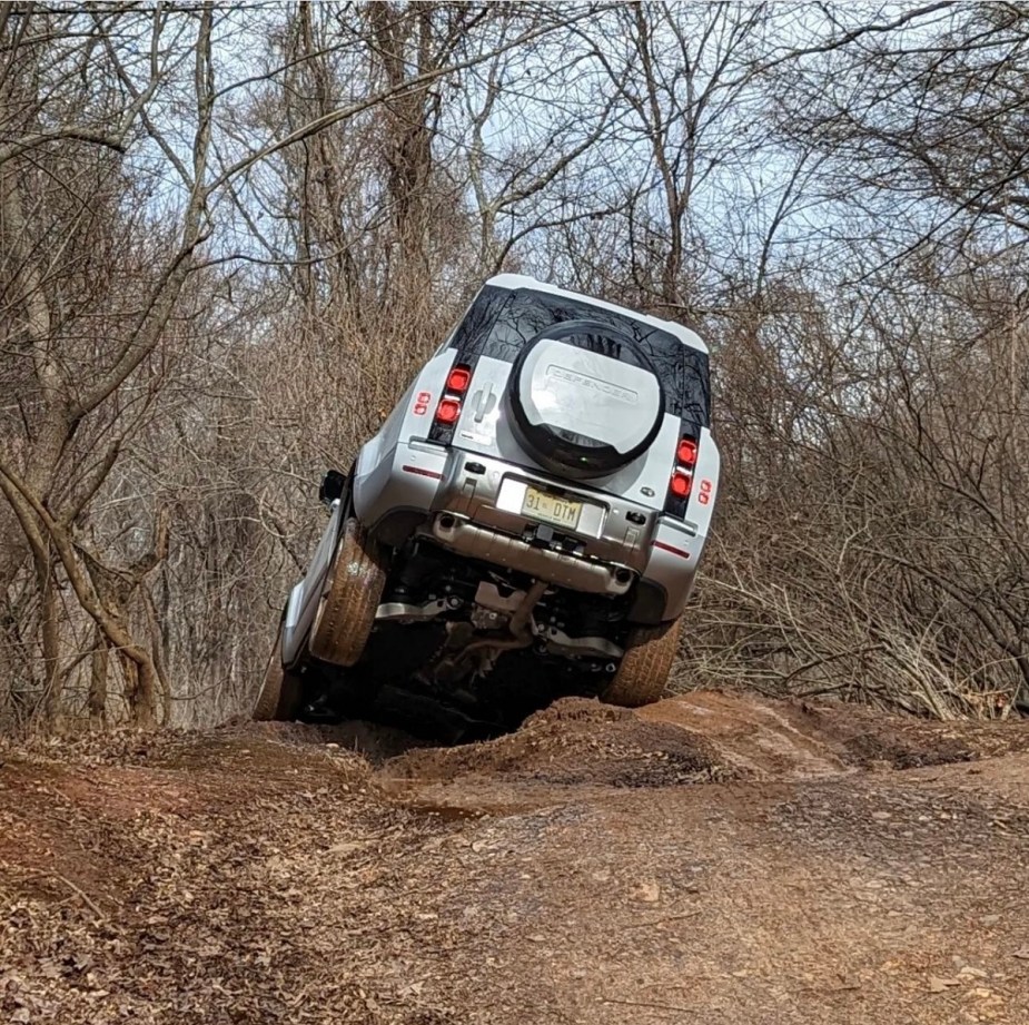 2023 Land Rover Defender 130 off-roading