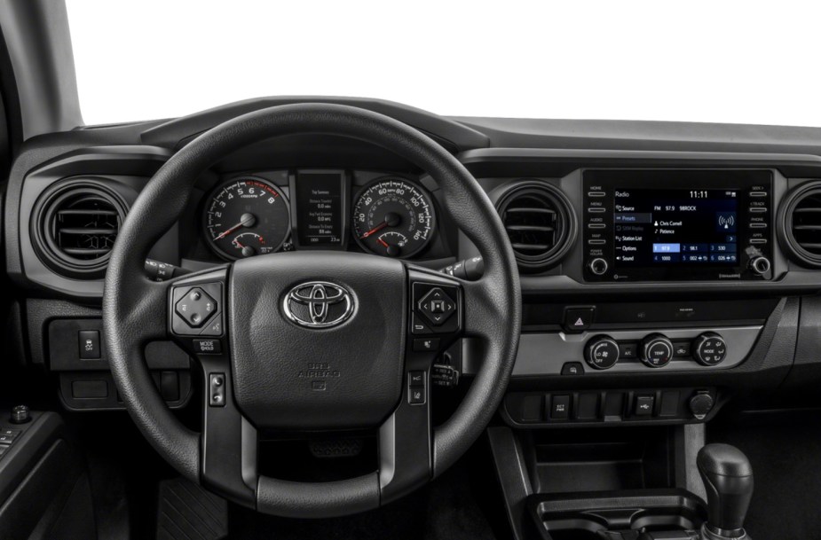2023 Toyota Tacoma dash