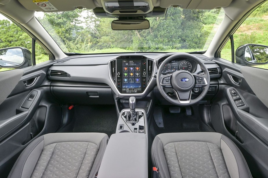 2024 Subaru Crosstrek interior 