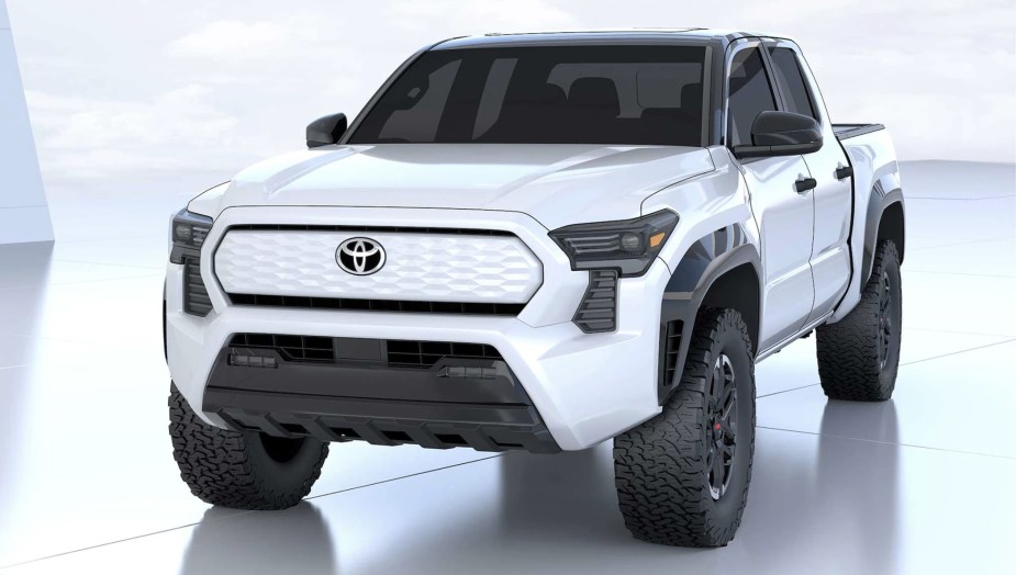 A concept of what the new Toyota Tacoma could look like.