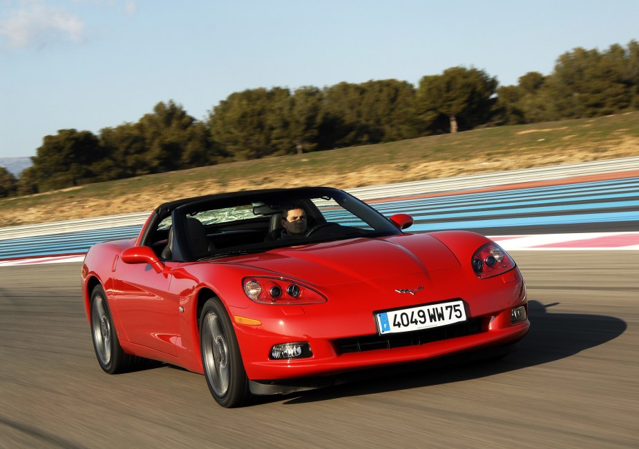 This Chevrolet Corvette is almost as fast a car as the previous Corvette Z06, evident from its performance on the track. 