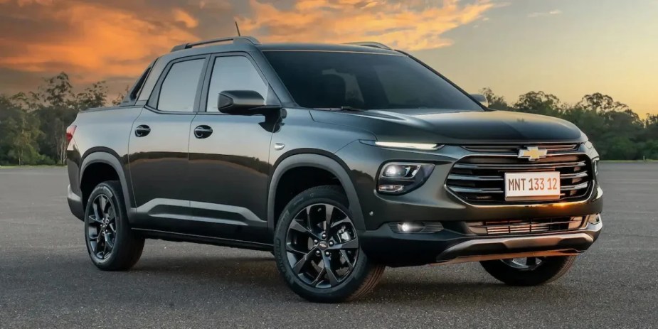 The 2023 Chevy Montana is a small truck not available in the United States.
