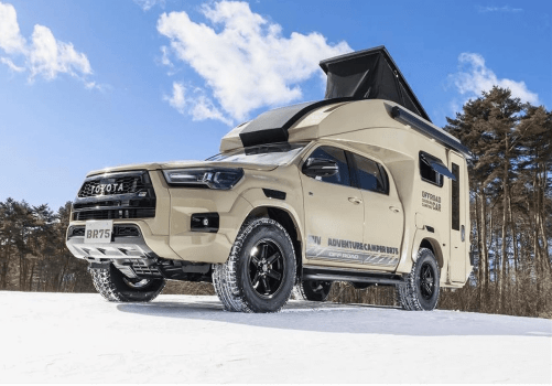 This Toyota Hilux Micro Camper Is Tougher than Shoe Leather and Looks like a Million Bucks
