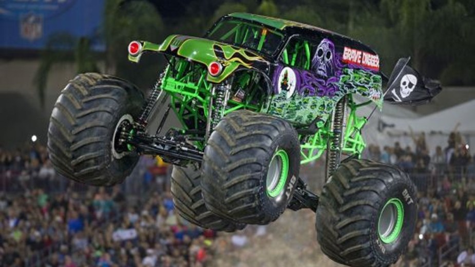 Grave Digger Airborn at Monster Jam