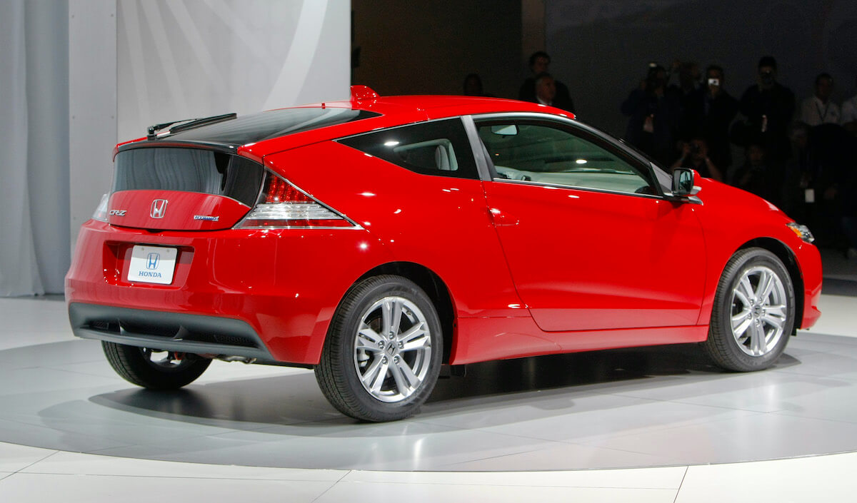 Today, this red Honda CR-Z is both affordable and reliable.