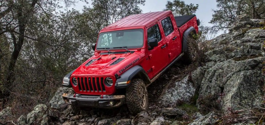 This Jeep Gladiator is the only new midsize truck you can get with a diesel engine.