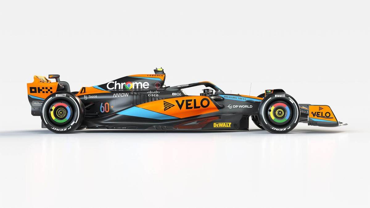 McLaren's 2023 Formula 1 car adds more black