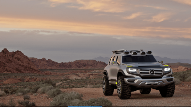 Will This Insane Mercedes G-Class Concept from 2012 Play a Part in an Upcoming Baby G-Wagen?