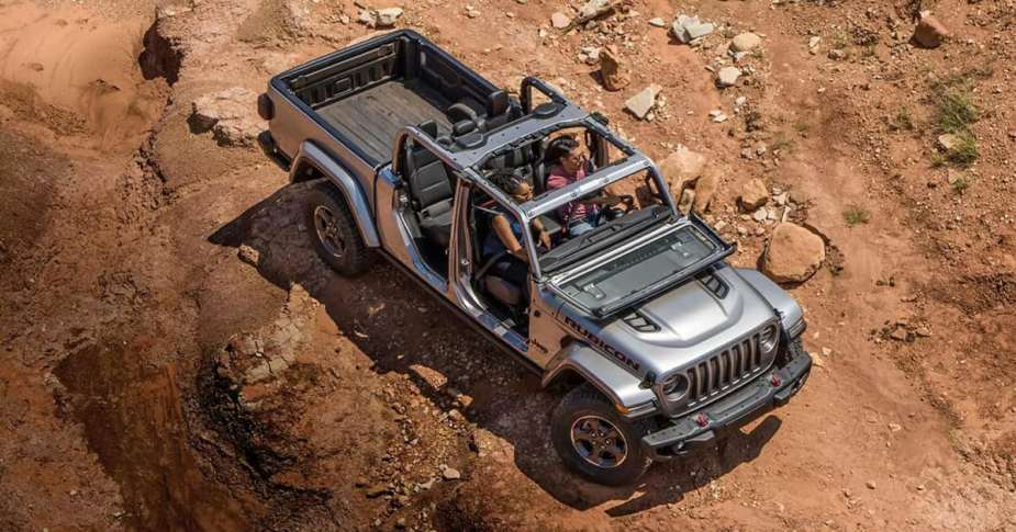 2023 Jeep Gladiator passenger space