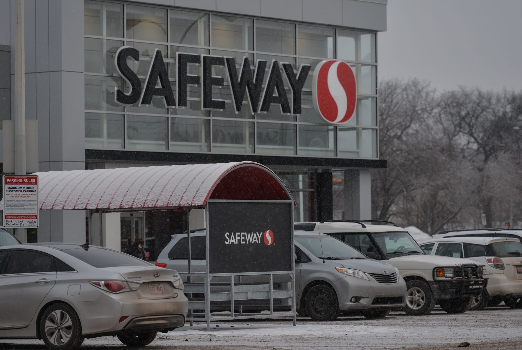 A Safeway supermarket grocery store in Edmonton, Alberta, Canada