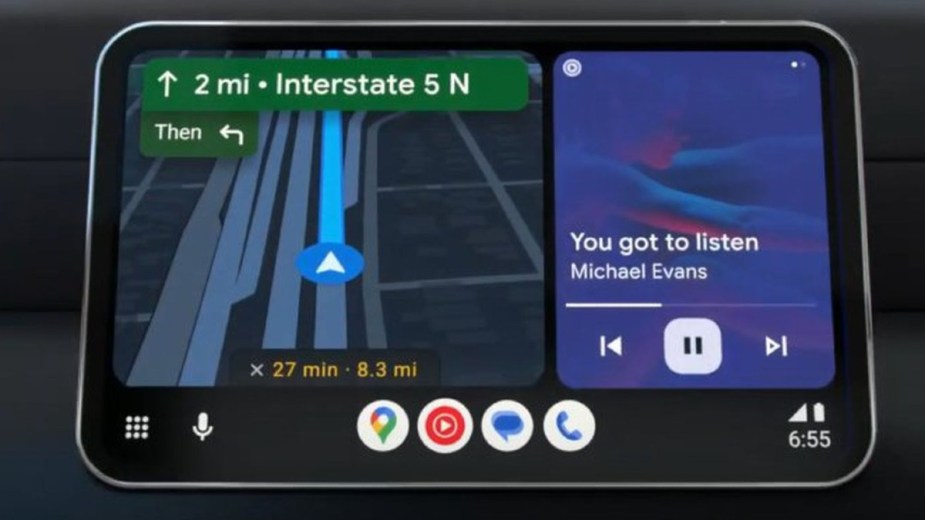Split Screen View for Android Auto