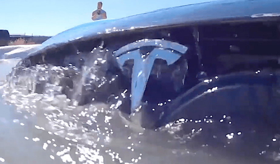 Underwater Tesla