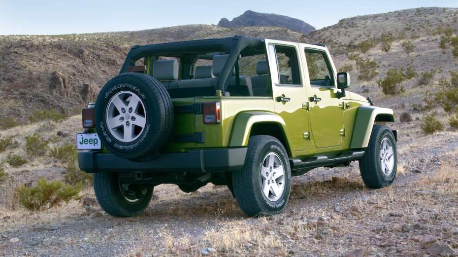 Worst Jeep Wrangler model years: 2008 Jeep Wrangler