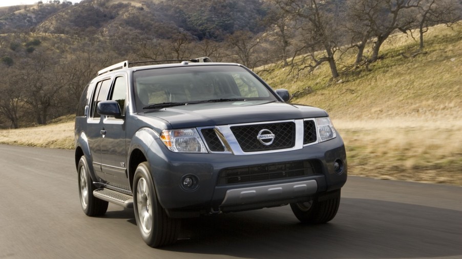 Affordable SUVs with three rows like this Nissan Pathfinder