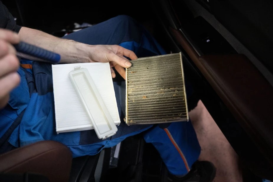 When replacing this dirty air filter you could choose a K&N, but are they safe?
