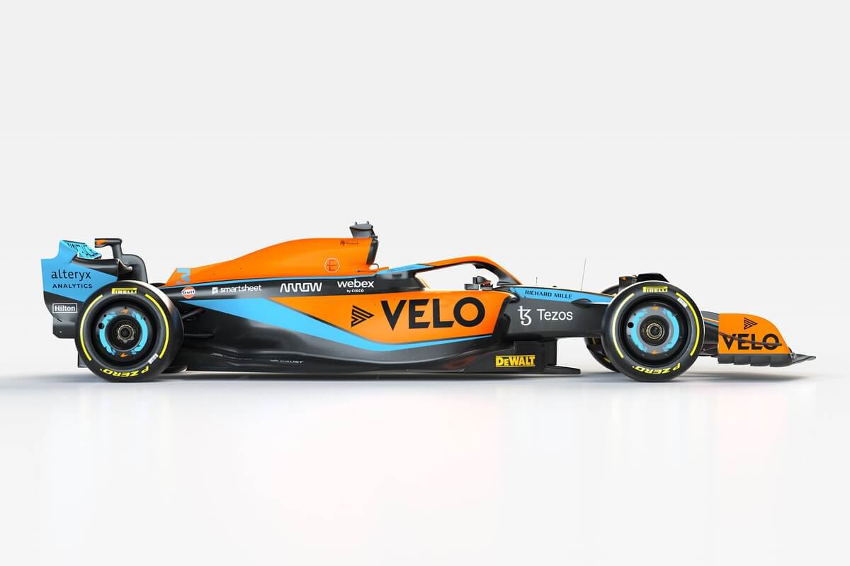 The 2022 McLaren Formula 1 car