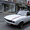 A vintage Opel Manta model spotted in Cardigan, Pembrokeshire, Wales, U.K.