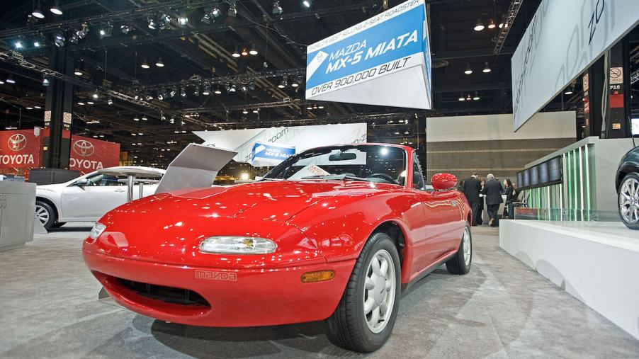 1990 Mazda Miata Red