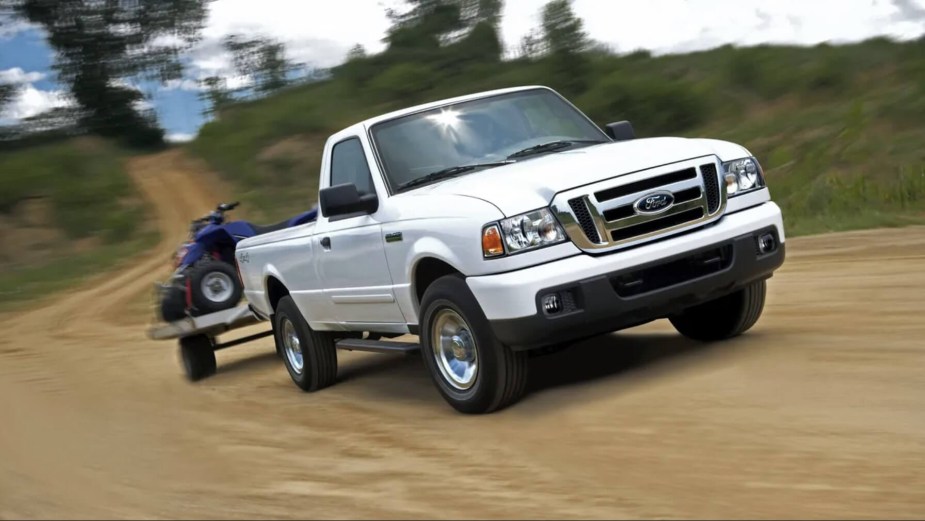 The 2004 - 2006 Ford Ranger models need attention due to Takata airbags 