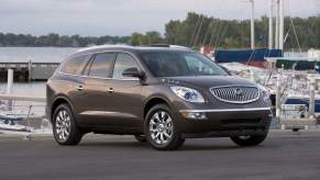 A 2012 Buick Enclave parked outdoors.