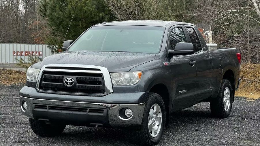 The 2012 Toyota Tundra parked on pavement