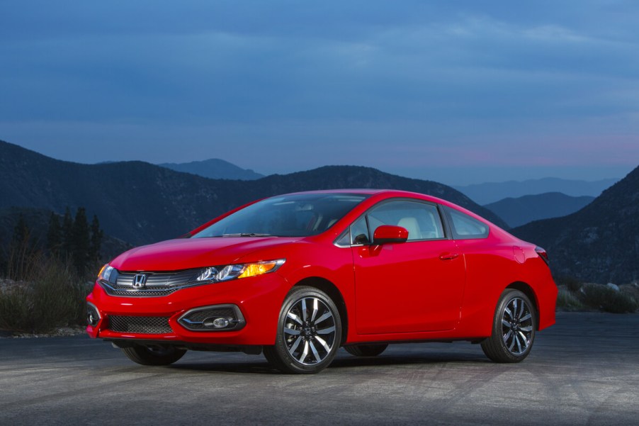 2014 Honda Civic red