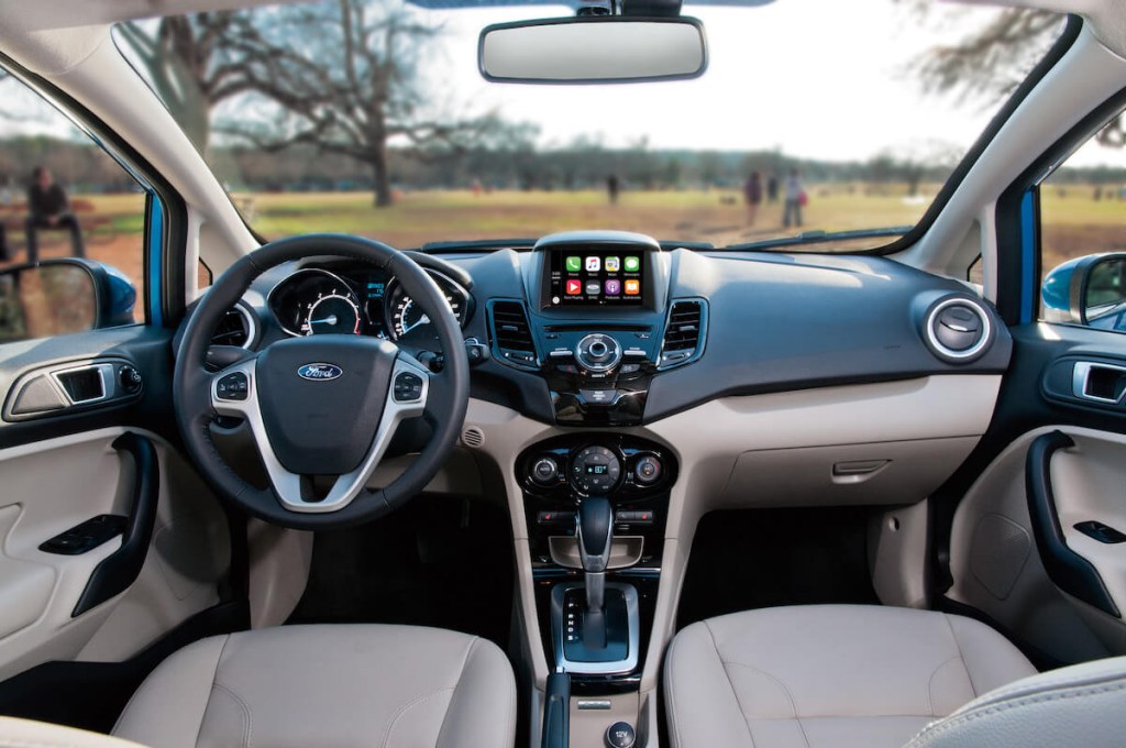 2015 Ford Fiesta dashboard