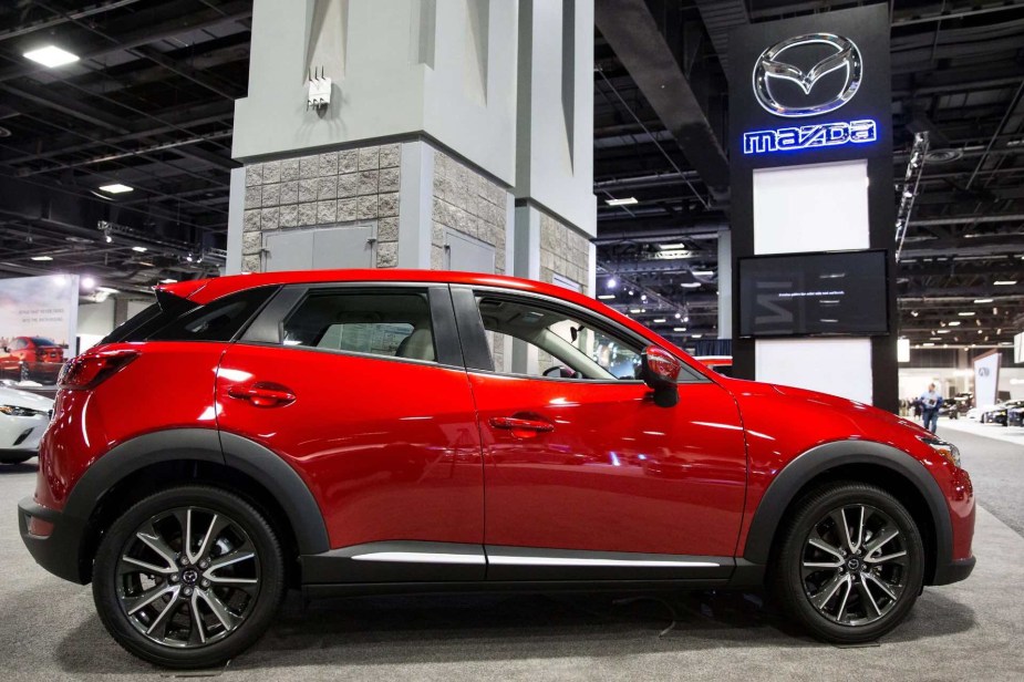 2016 Mazda CX-3 on display