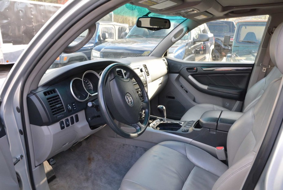 Toyota 4Runner interior 