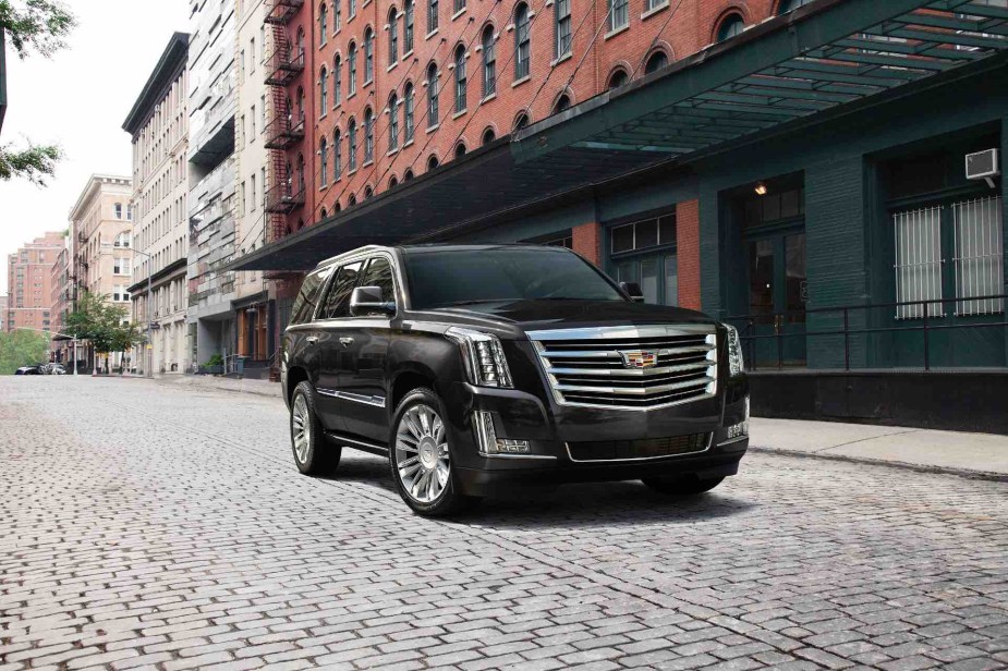 a black 2018 Cadillac Escalade is one of the best used Cadillac Escalade models 