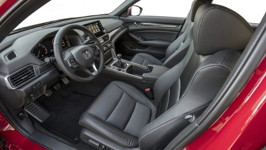 2018 Honda Accord Sport front seats