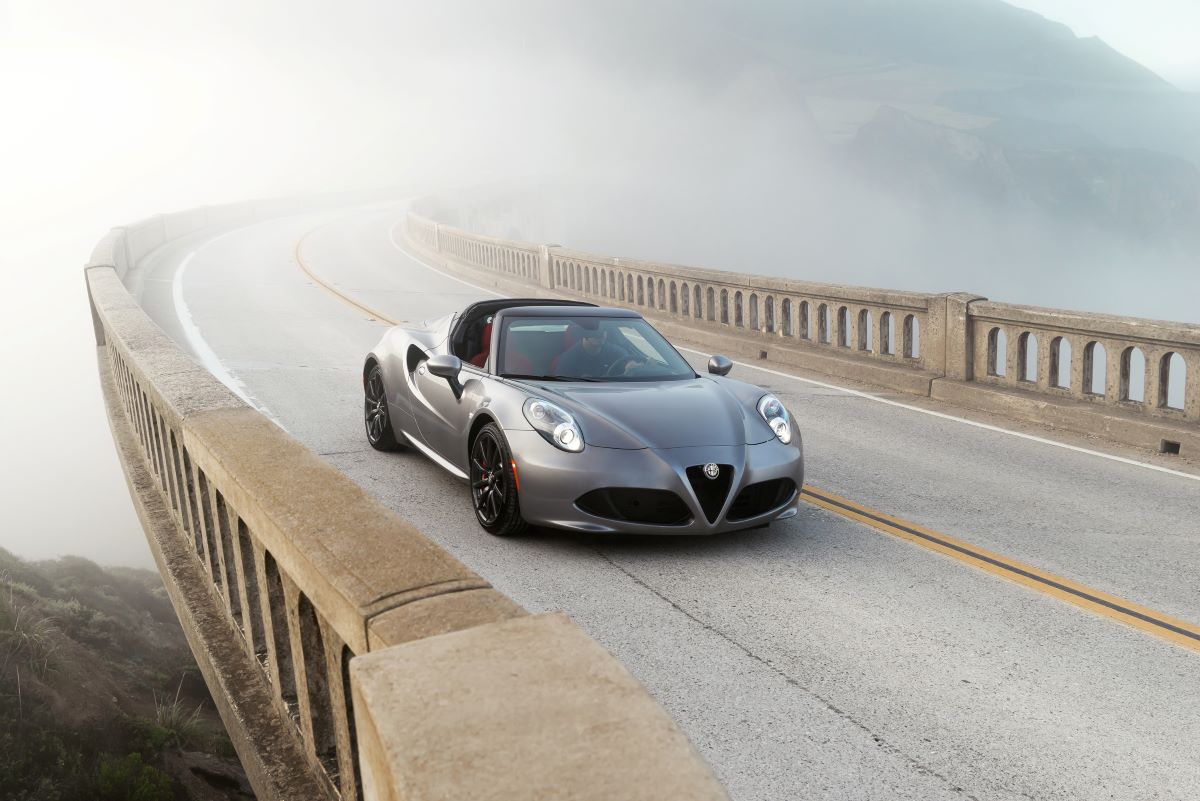 The 2019 Alfa Romeo 4C Spider is one of the most reliable luxury convertible sports cars 