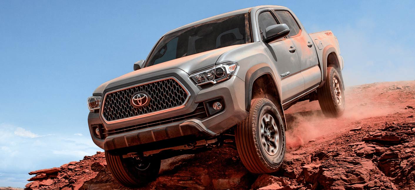 The 2019 Toyota Tacoma off-roading