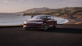 2022 Lucid Air Grand Touring Red