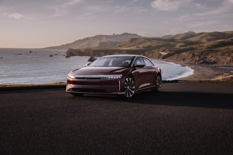 2022 Lucid Air Grand Touring Red