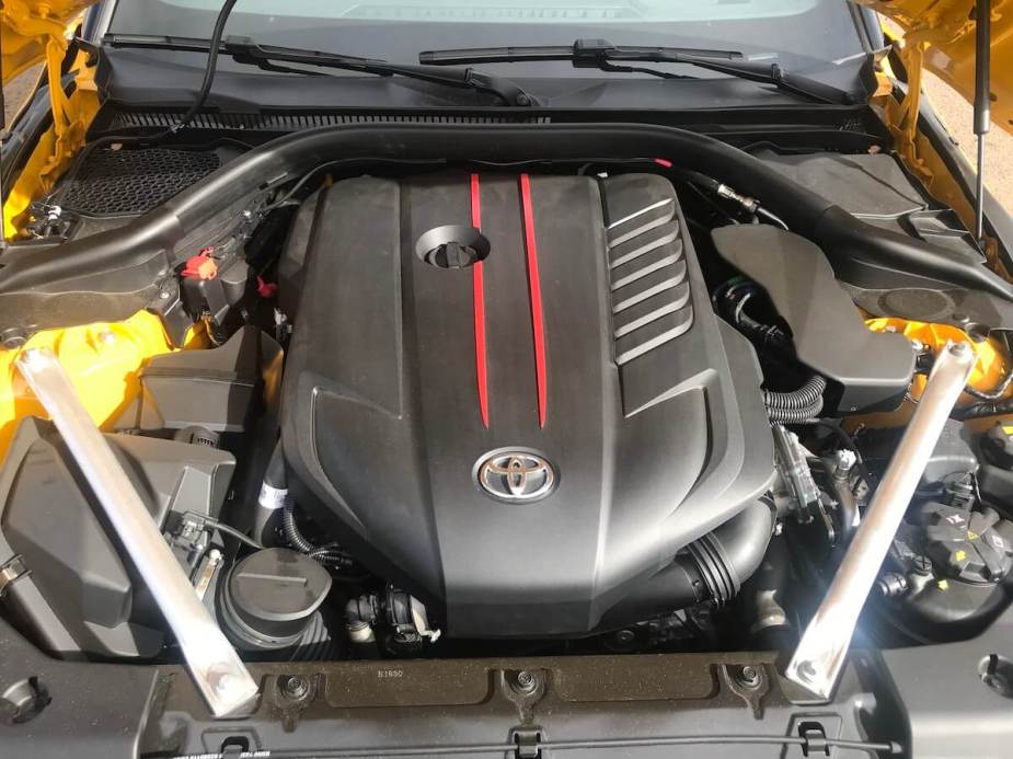 2022 Toyota Supra 3.0 engine