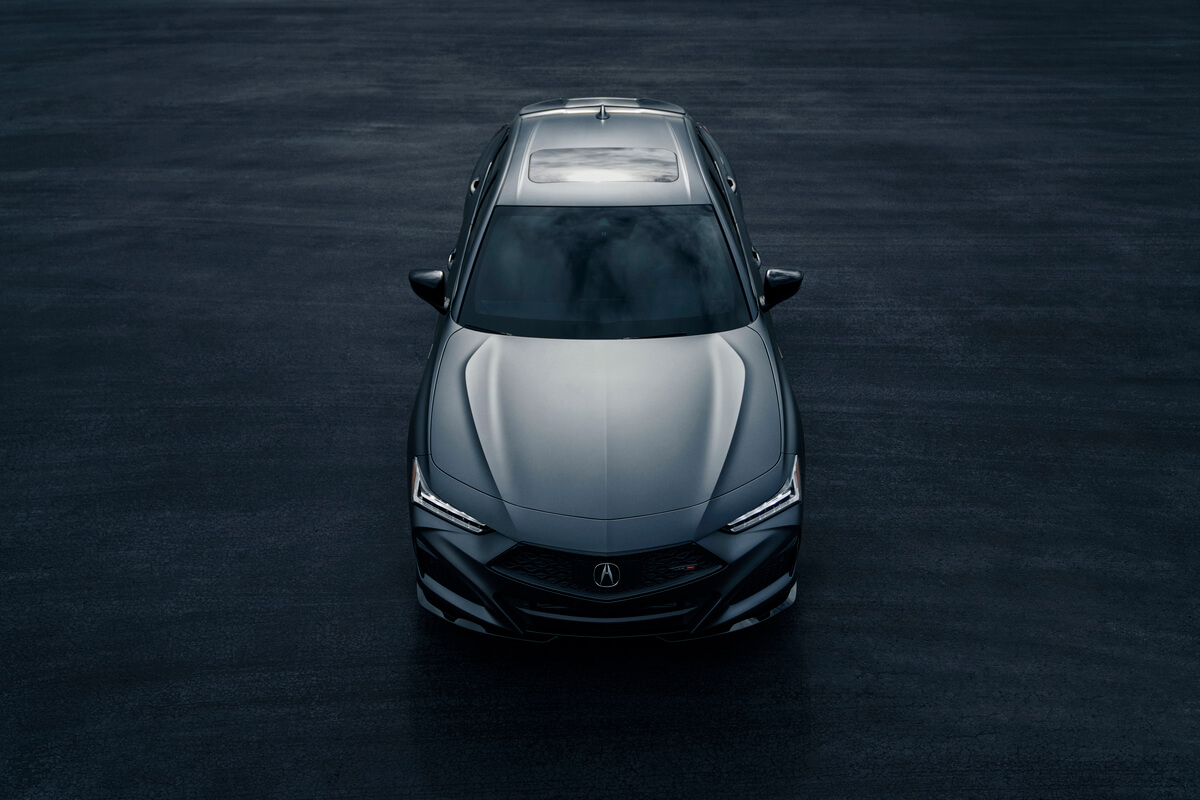 2023 Acura TLX Gotham Gray PMC Edition top view