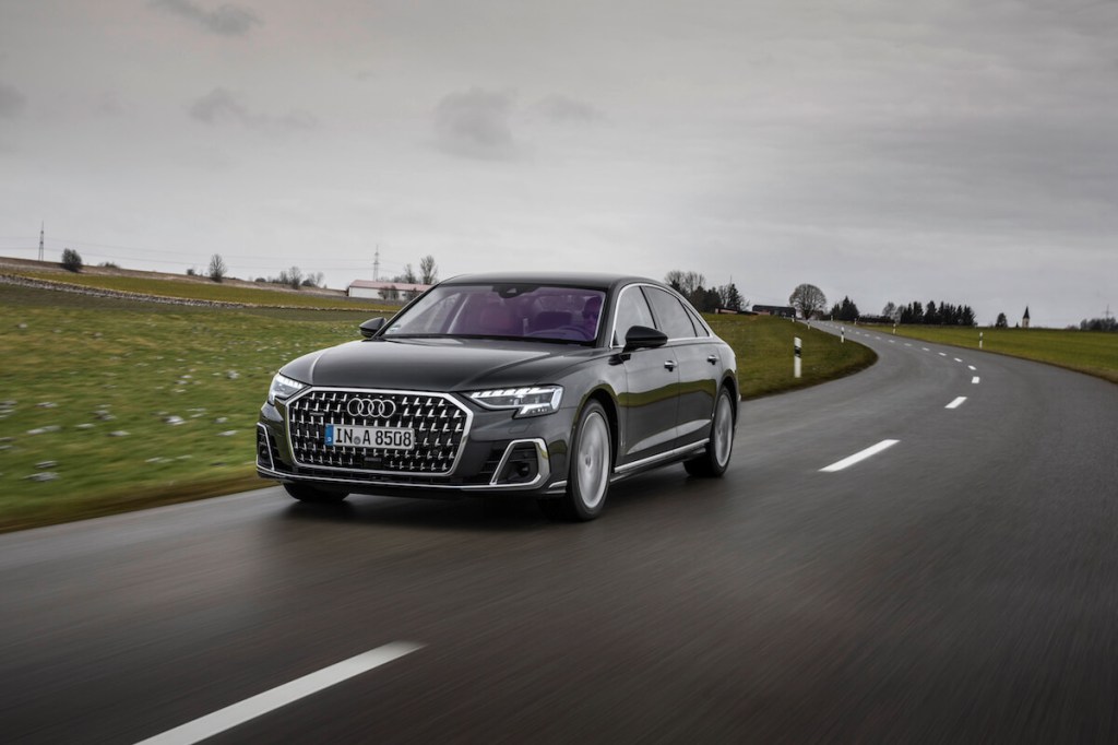 2023 Audi A8 L black