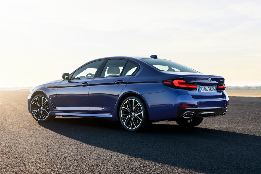 2023 BMW 5 Series blue