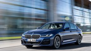 2023 BMW 5 Series blue